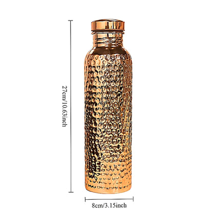 Pure Copper Water Bottle 34oz (1000ml)